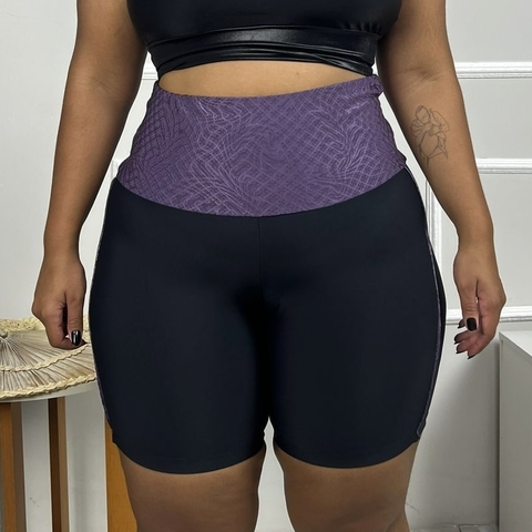 Short com Viés em Poliamida Plus Size