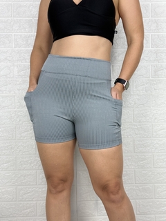 Short Poliamida Canelado Grosso