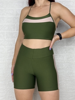 Conjunto Short Poliester - loja online