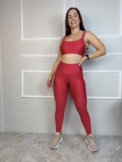 Conjunto poliamida Canelado com Brulho