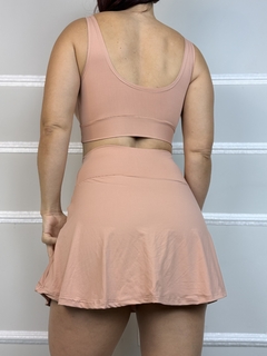 Conjunto Short Saia Poliamida - Absoluta Moda Fitness