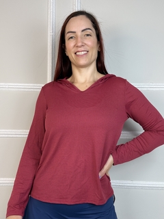 Blusa Dry Fit Com Capuz