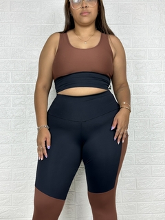 Conjunto Calça Poliamida Bicolor com Bolso - comprar online