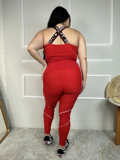 Conjunto de Calça em Poliamida com Viés e Elástico - loja online