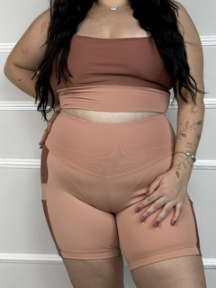 Conjunto de Short Poliamida com Bolso Top com Alça na internet