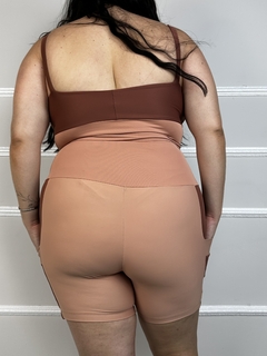 Imagem do Conjunto de Short Poliamida com Bolso Top com Alça