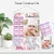 Calendário personalizado 19 x 28 cm plastificado - comprar online