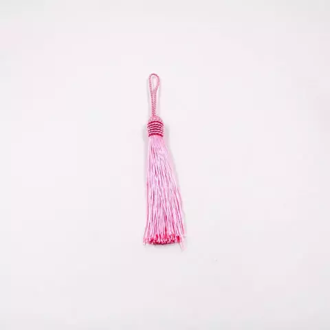 kit com 5 Pingentes Pompom Tassel com Tulipa