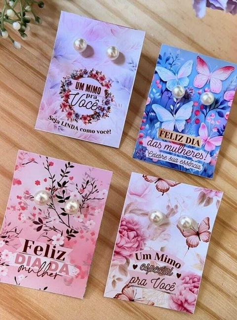 Brincos dia da mulher