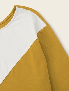 Camiseta de manga larga con costura en internet