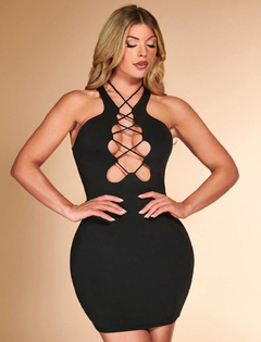 Vestido negro en internet