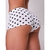 Micro Short Empina Bumbum em Suplex Estampa Poá - Conforto, Estilo e Efeito "Up" - comprar online