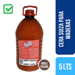 CERA P/MADERA SUIZA X 5 LTS - Barreiro Insumos