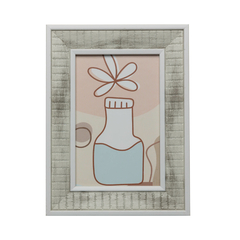 PORTA-RETRATO SQUARE BRANCO 10CM X 15CM