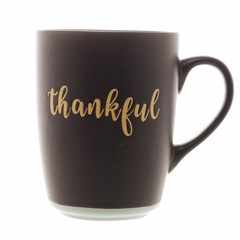 CANECA THANKFUL PRETA 340ml