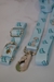 Collar Dino Azul 25mm. - comprar online