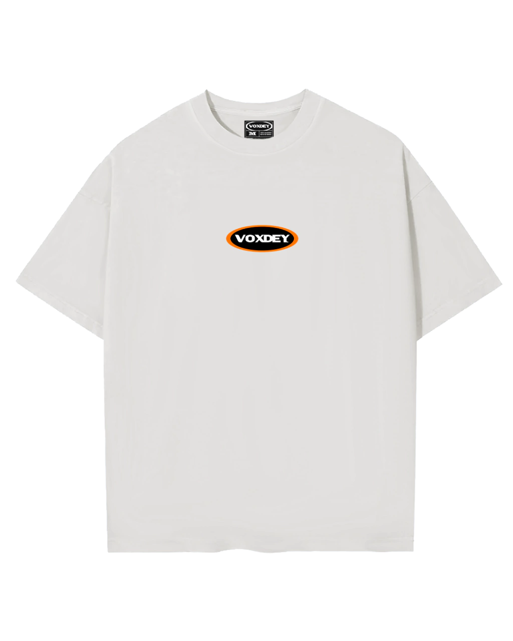 CAMISETA OVERSIZED BASIC PATCH - OFF WHITE