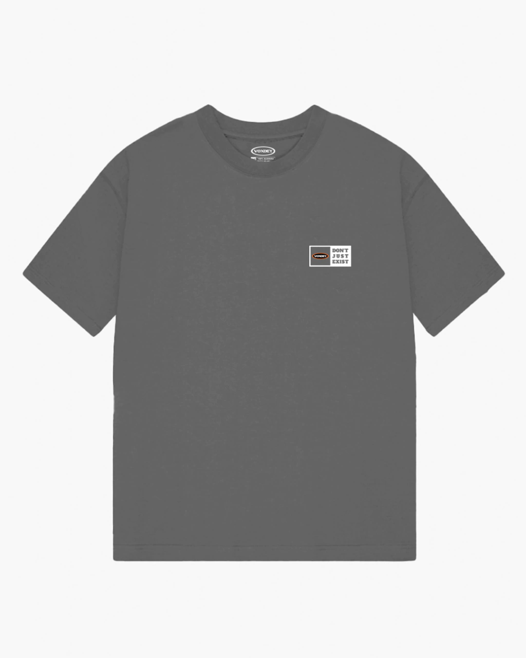CAMISETA REGULAR LOWKEY - CINZA CHUMBO
