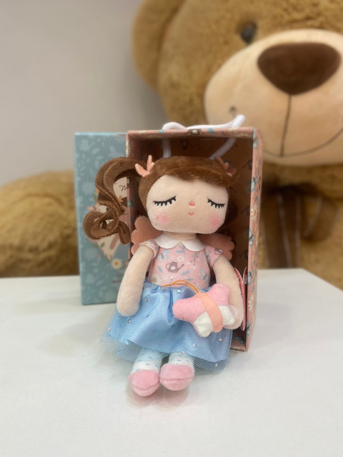 BONECA MINI COM CAIXA ANGELA FADA HAPPINESS MAYA - EAN 6954124929539 _ METOO