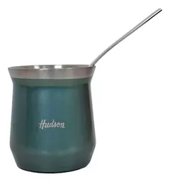 Mate Hudson De Acero Color Verde Vaso