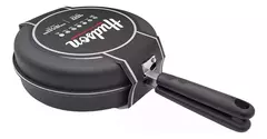 Sarten Doble 24 Cm Teflon Antiadherente Hudson CP-24 Tortilla Papa Color Negro