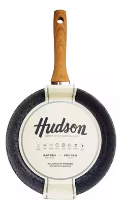 Sartén Hudson Granito Stone Aluminio Forjado 28cm Inducción Color Gris - AMODO ORDEN