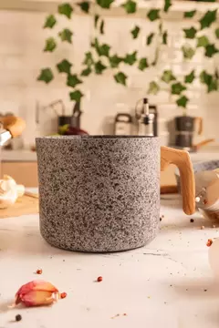 Jarro Hudson Granito Stone Hervidor Aluminio 14cm Inducción Color Gris - comprar online
