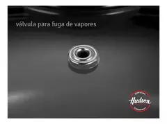 Batería De Cocina Hudson KitchenWare 09-10016N 5 Piezas Antiadherente Aluminio Color Negro Teflon en internet