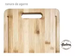 Tabla Picar Hudson Madera Bambú Cocina 27x19cm De Corte WD001 en internet