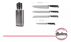 Hudson Professional PROSET04 23x10cm plateado 4 cuchillos en internet