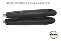 Sarten Doble Antiadherente Hudson 20 Cm Tortilla Aluminio Color Negro en internet