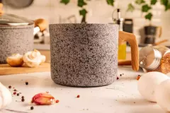 Jarro Hudson Granito Stone Hervidor Aluminio 14cm Inducción Color Gris - AMODO ORDEN