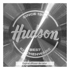 Cacerola Antiadherente Hudson 28 Cm Aluminio Color Negro - AMODO ORDEN