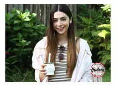 Mate Hudson De Acero Color Negro Vaso - tienda online