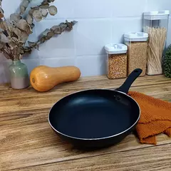 Sarten Teflon Antiadherente Hudson 26cm Excelente Calidad Color Negro - AMODO ORDEN