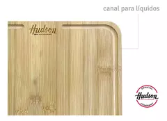 Set X2 Platos De Bambu Asado Rectangular Madera 21x26cm Hudson - AMODO ORDEN