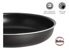 Sarten Hudson Antiadherente 28 Cm Aluminio Color Negro - tienda online