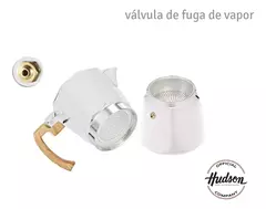 Cafetera Esmaltada Blanca Italiana Induccion 6 Tazas Color Blanco - tienda online