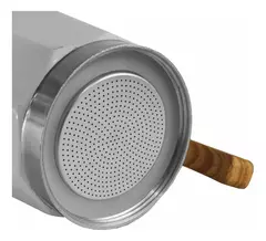 Cafetera Aluminio Blanca Tipo Italiana 9 Tazas Inducción - comprar online