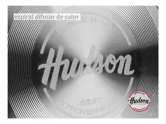 Batería De Cocina Hudson KitchenWare 09-10016N 5 Piezas Antiadherente Aluminio Color Negro Teflon - comprar online