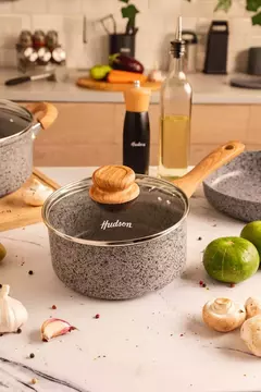 Cacerola Hudson Granito Stone Aluminio Forjado 20cm - comprar online