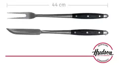 Set Parrilla 4 Pzs Hudson Linea Bbq Acero Inox Cocina Asado en internet
