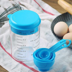 Vaso medidor con cucharas - comprar online
