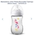Mamadeira Pétala Decorada 260ml Anti-Colic Philips Avent Flamingo - comprar online
