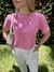 CAMISETA ROSA CHICLETE - comprar online