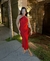 VESTIDO DE CETIM VERMELHO na internet