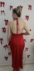 VESTIDO DE CETIM VERMELHO - comprar online