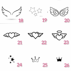 Plantillas de dibujos y letras en internet