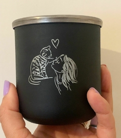 Mate de acero inoxidable personalizado en internet