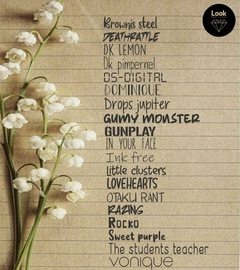 Plantillas de dibujos y letras - comprar online